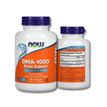 NOW Foods DHA 1000 Brain Support | Megapump